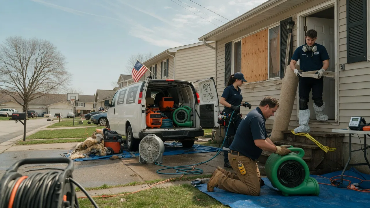 Water Damage Restoration in Oak Park, MN near me